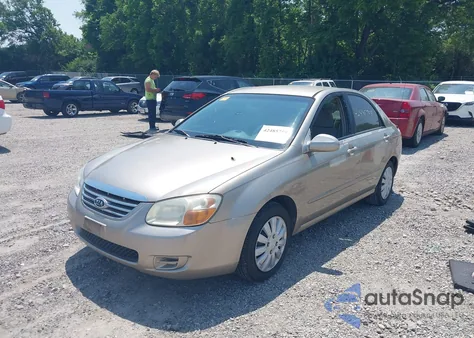 2007 Kia Spectra Ex from USA, damaged, VIN KNAFE121575394998